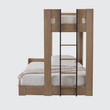 Load image into Gallery viewer, Urban Loft XL Twin / Queen Bunk Bed in Modern Latte Finish