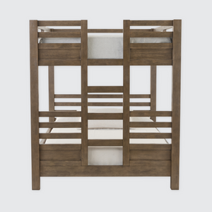 Hamilton Queen / Queen Bunk Bed in Vintage Smoke Finish