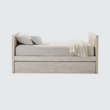 Load image into Gallery viewer, Hamilton Upholstered Twin Daybed with Trundle in Chalk White Finish