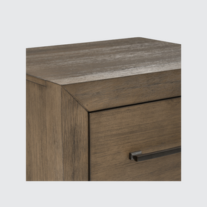 Hamilton 2-Drawer Nightstand in Vintage Smoke Finish