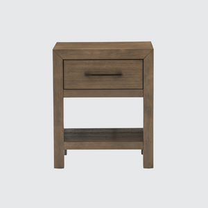Hamilton 1-Drawer Nightstand in Vintage Smoke Finish