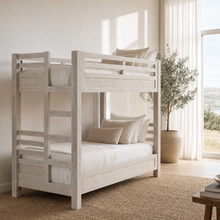 Load image into Gallery viewer, Hamilton XL Twin / XL Twin Bunk Bed in Chalk White Finish
