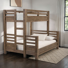 Load image into Gallery viewer, Hamilton XL Twin / Queen Bunk Bed in Vintage Smoke Finish