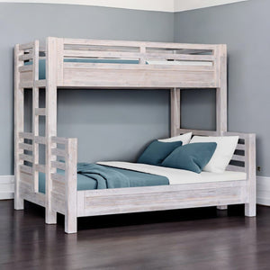 Hamilton XL Twin / Queen Bunk Bed in Chalk White Finish