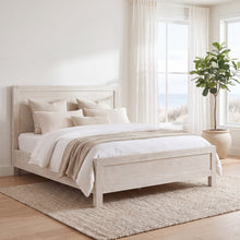 Load image into Gallery viewer, Hamilton Platform Bed in Chalk White Finish