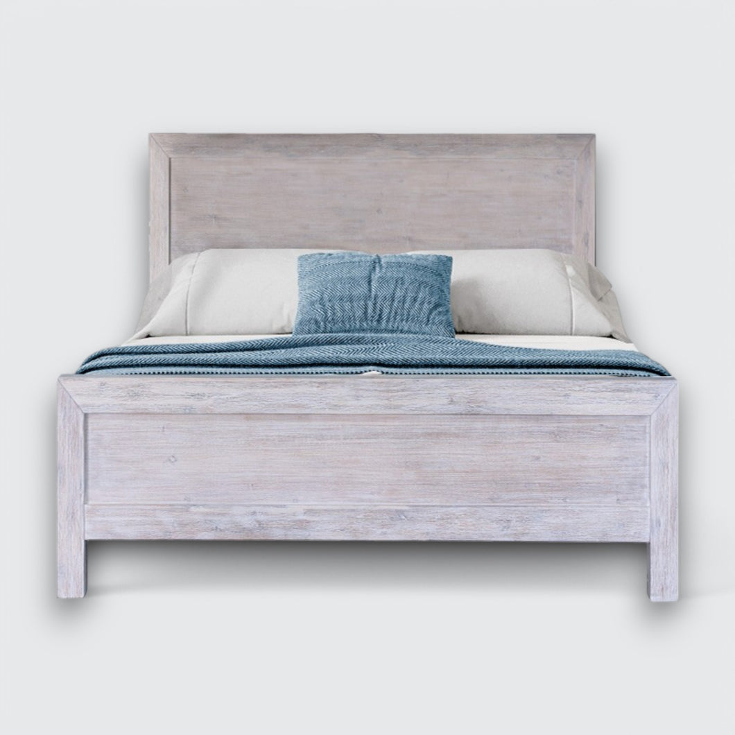 Hamilton Bed in Chalk White Finish