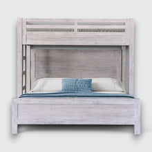 Load image into Gallery viewer, Hamilton Canopy Bed with King Bed in Chalk White Finish