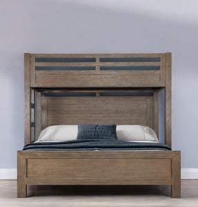 Hamilton Canopy Bed with King Bed in Vintage Smoke Finish