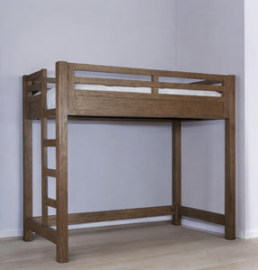 Hamilton XL Twin Canopy Bed in Vintage Smoke Finish