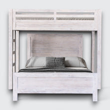 Load image into Gallery viewer, Hamilton XL Twin Canopy Bed in Chalk White Finish