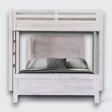 Load image into Gallery viewer, Hamilton Canopy Bed with Queen Bed in Chalk White Finish