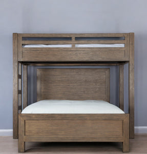 Hamilton Canopy Bed with Queen Bed in Vintage Smoke Finish