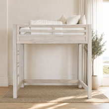 Load image into Gallery viewer, Hamilton XL Twin Canopy Bed in Chalk White Finish