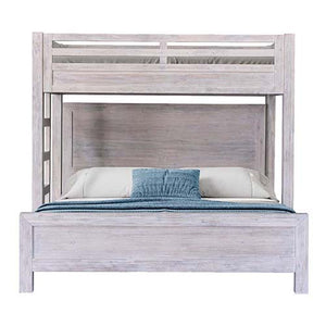 Hamilton Canopy Bed with King Bed in Chalk White Finish