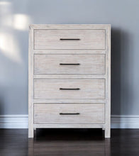 Load image into Gallery viewer, Hamilton 4 Drawer Chest in Chalk White Finish