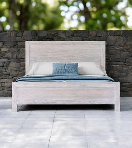 Hamilton Bed in Chalk White Finish