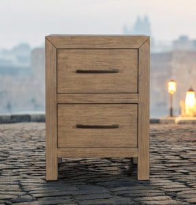 Hamilton 2 Drawer Nightstand in Vintage Smoke Finish