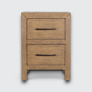 Hamilton 2 Drawer Nightstand in Vintage Smoke Finish