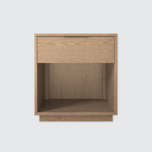 Load image into Gallery viewer, Urban Loft 1-Drawer Nightstand in Modern Latte Finish