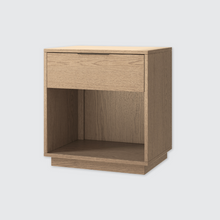 Load image into Gallery viewer, Urban Loft 1-Drawer Nightstand in Modern Latte Finish