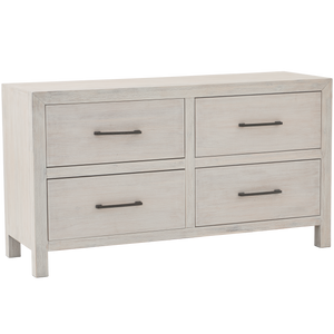Hamilton 4-Drawer Dresser in Chalk White Finish