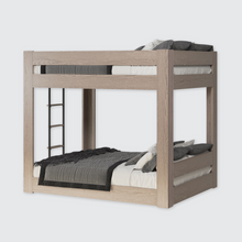 Load image into Gallery viewer, Urban Loft Queen / Queen Bunk Bed in Modern Latte Finish