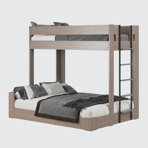 Urban Loft XL Twin / Queen Bunk Bed in Modern Latte Finish