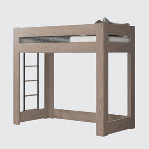 Urban Loft XL Twin Canopy Bed in Modern Latte Finish