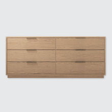 Load image into Gallery viewer, Urban Loft 6-Drawer Dresser in Modern Latte Finish