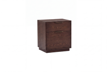 Load image into Gallery viewer, Urban Loft 2-Drawer Nightstand in Dark Roast Finish