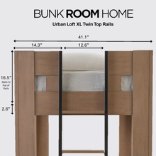 Load image into Gallery viewer, Urban Loft XL Twin / Queen Bunk Bed in Modern Latte Finish
