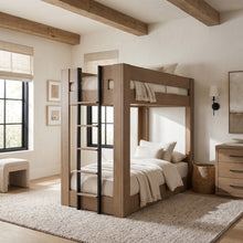 Load image into Gallery viewer, Urban Loft XL Twin / XL Twin Bunk Bed in Modern Latte Finish
