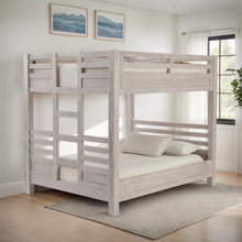 Load image into Gallery viewer, Hamilton Queen / Queen Bunk Bed in Chalk White Finish