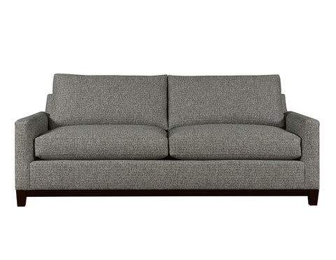 Dax 84" 2 Cushion Sofa w / Wood Base - Fabric